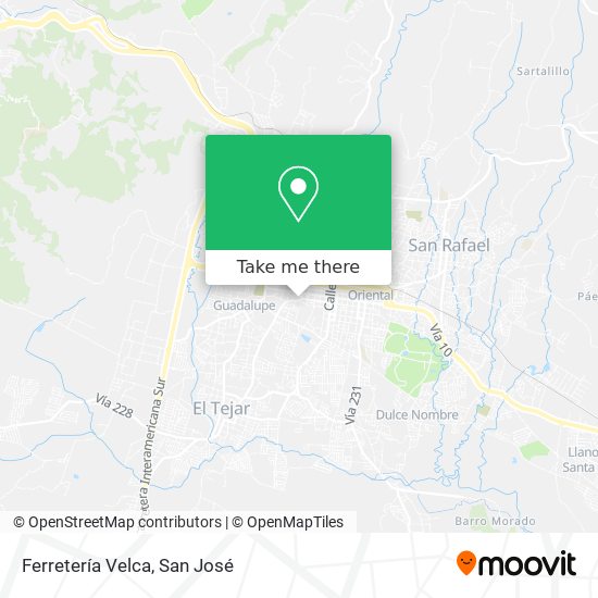 Ferretería Velca map