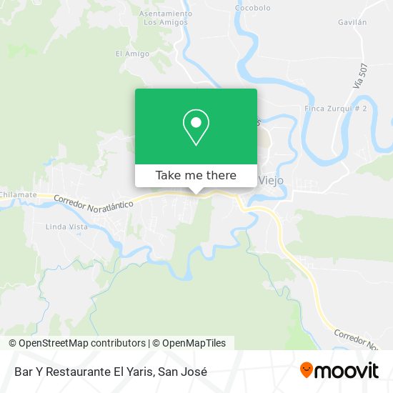 Bar Y Restaurante El Yaris map