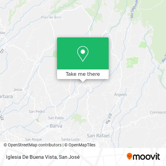 Mapa de Iglesia De Buena Vista