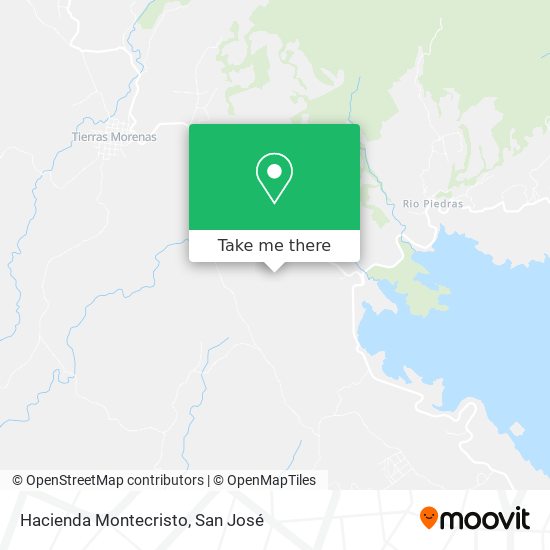 Hacienda Montecristo map
