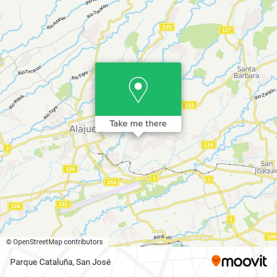 Parque Cataluña map