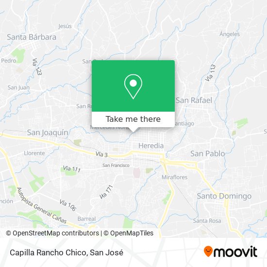 Capilla Rancho Chico map