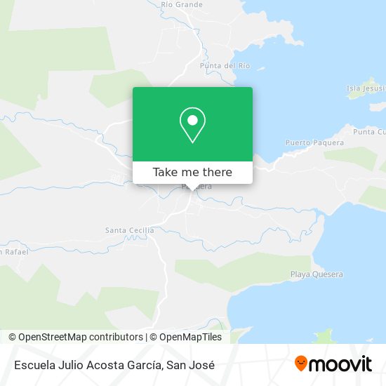 Escuela Julio Acosta García map