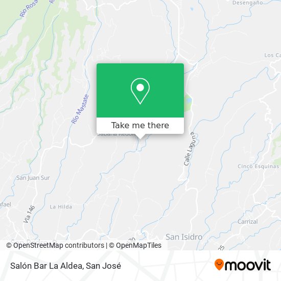 Salón Bar La Aldea map