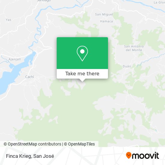 Mapa de Finca Krieg