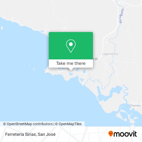 Mapa de Ferretería Sirias