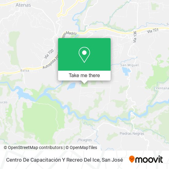 Centro De Capacitación Y Recreo Del Ice map