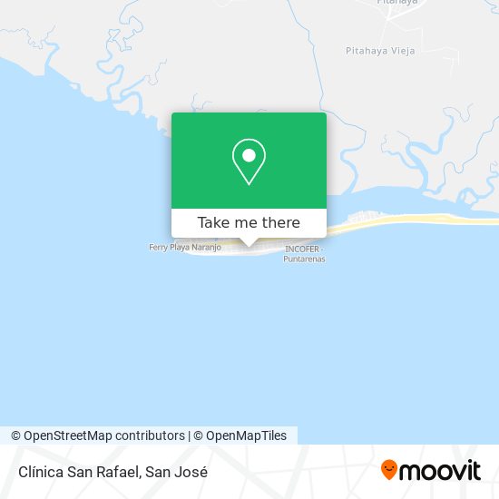 Clínica San Rafael map