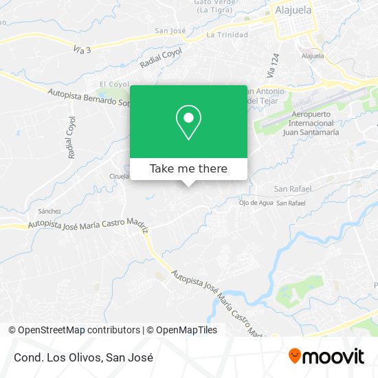 Cond. Los Olivos map