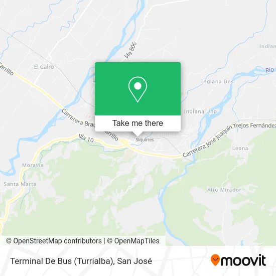 Terminal De Bus (Turrialba) map