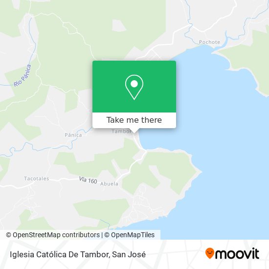 Iglesia Católica De Tambor map