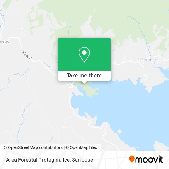 Área Forestal Protegida Ice map