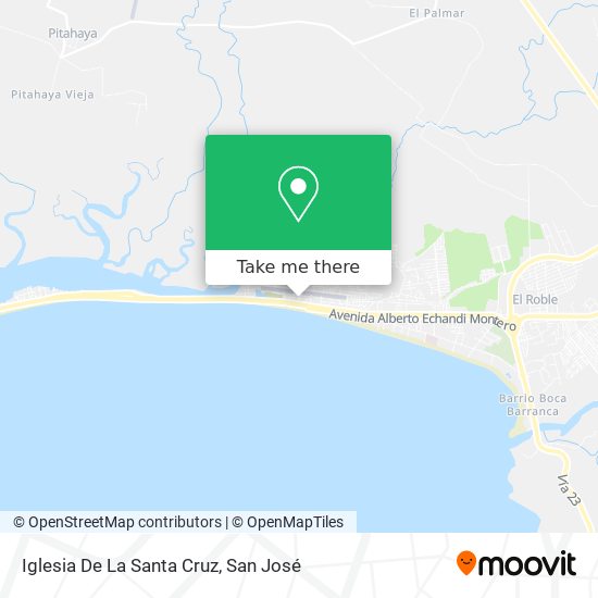 Iglesia De La Santa Cruz map