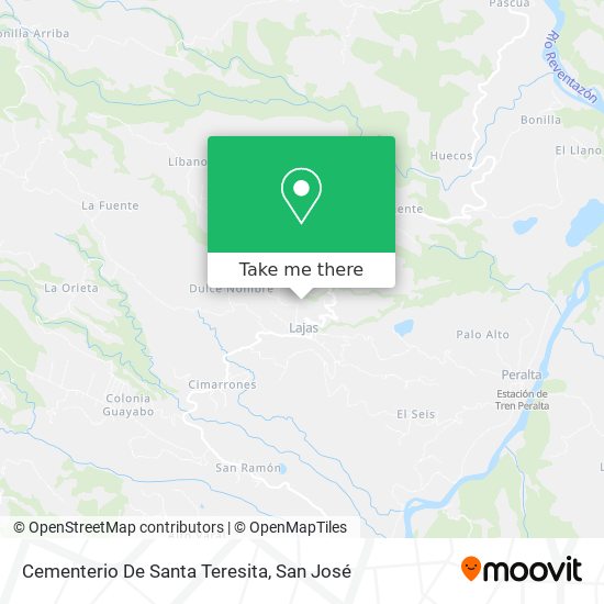 Cementerio De Santa Teresita map