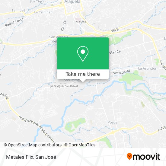 Metales Flix map