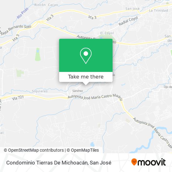 Condominio Tierras De Michoacán map