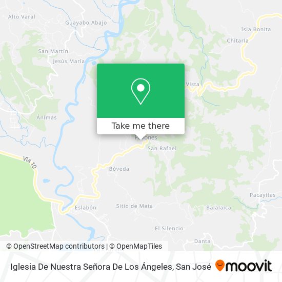 Mapa de Iglesia De Nuestra Señora De Los Ángeles