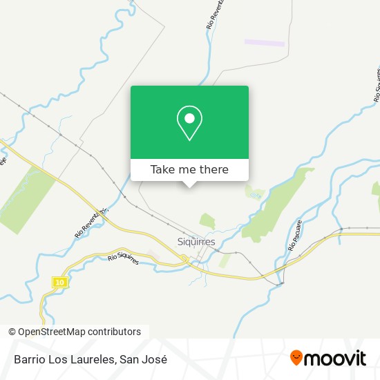 Mapa de Barrio Los Laureles