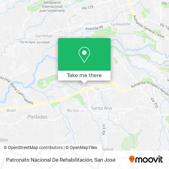 Patronato Nacional De Rehabilitación map