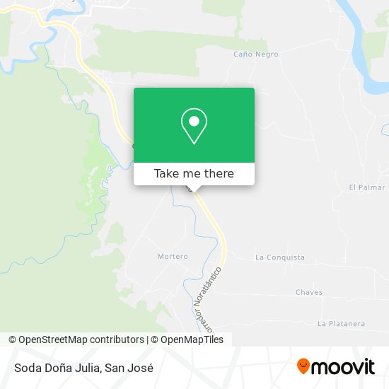 Soda Doña Julia map
