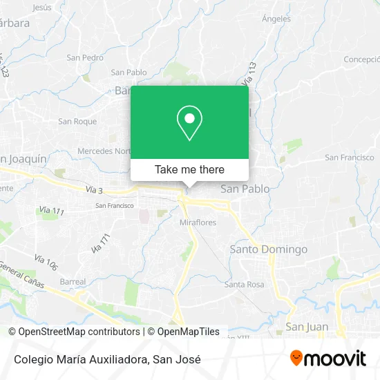 Colegio María Auxiliadora map