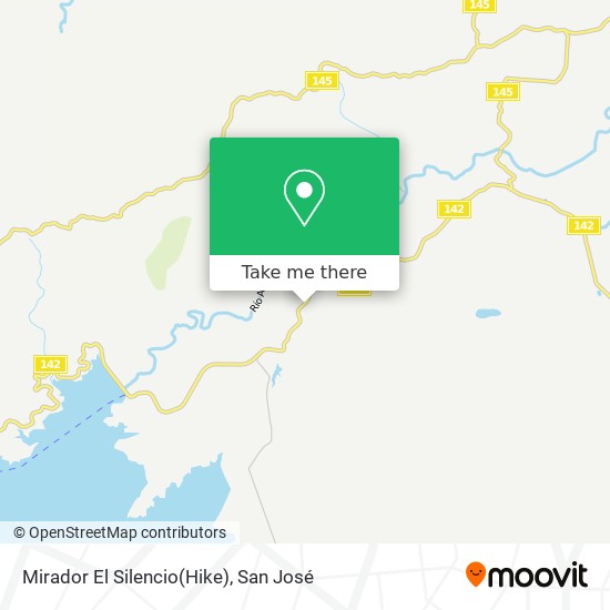 Mirador El Silencio(Hike) map