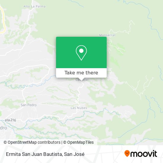 Ermita San Juan Bautista map