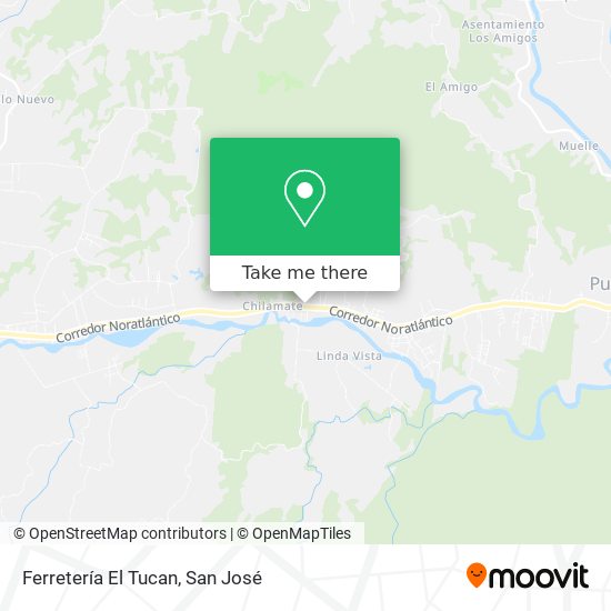 Ferretería El Tucan map