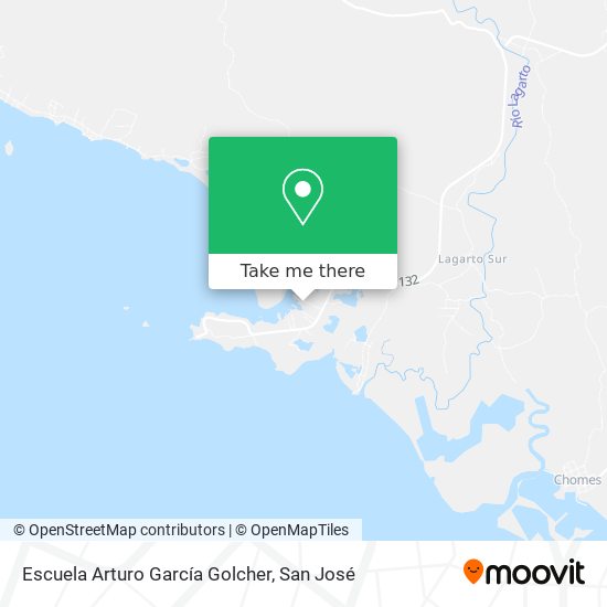 Mapa de Escuela Arturo García Golcher