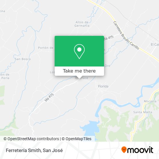 Ferretería Smith map