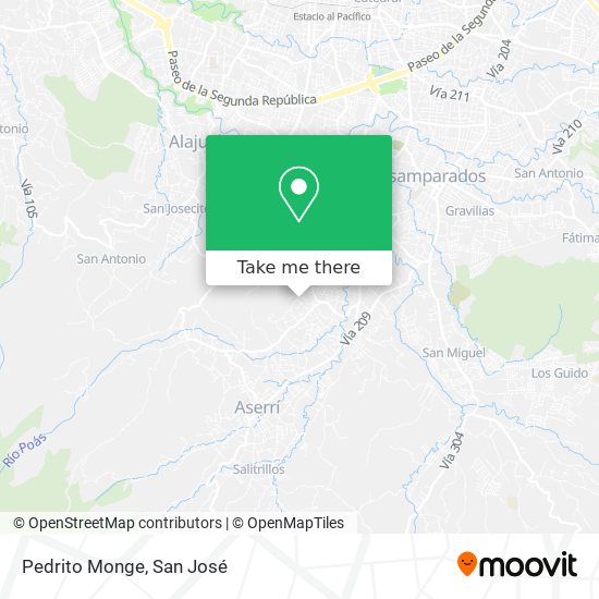 Pedrito Monge map