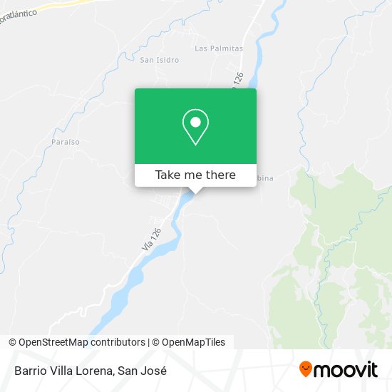 Mapa de Barrio Villa Lorena