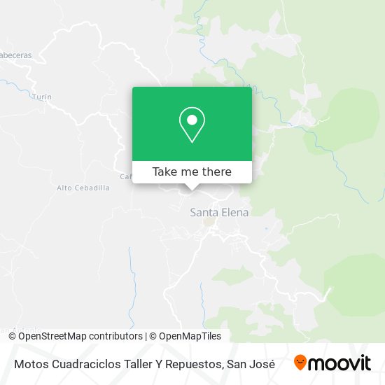 Mapa de Motos Cuadraciclos Taller Y Repuestos