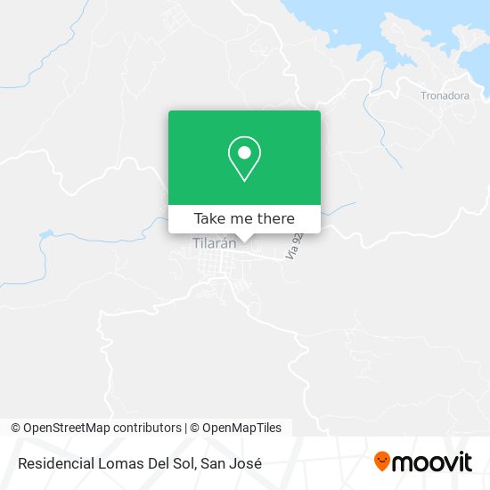 Residencial Lomas Del Sol map
