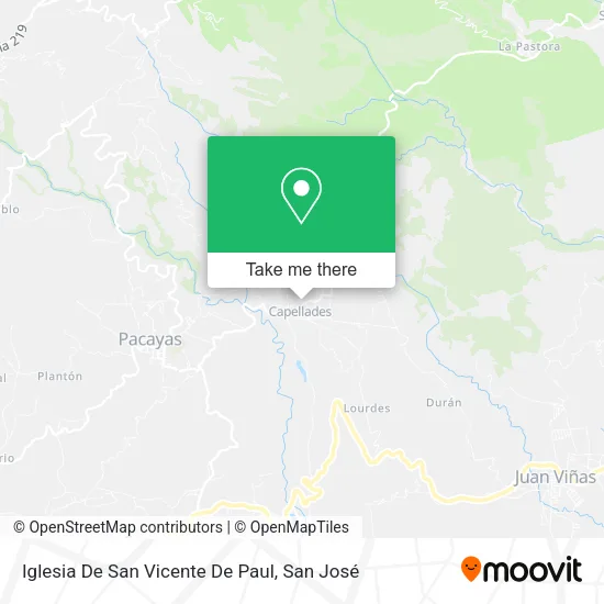 Iglesia De San Vicente De Paul map