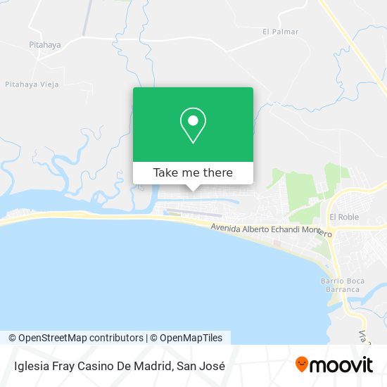 Iglesia Fray Casino De Madrid map