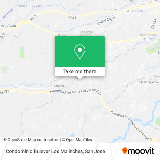 Condominio Bulevar Los Malinches map