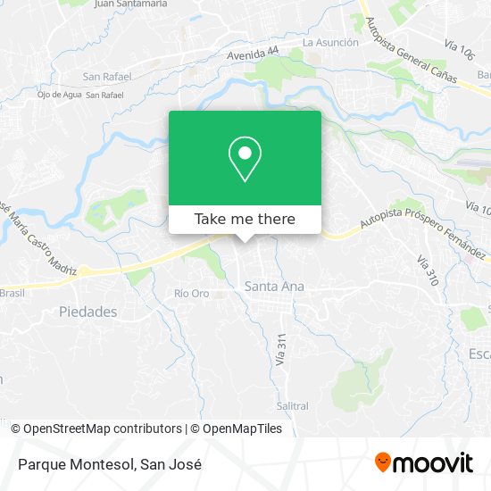 Parque Montesol map