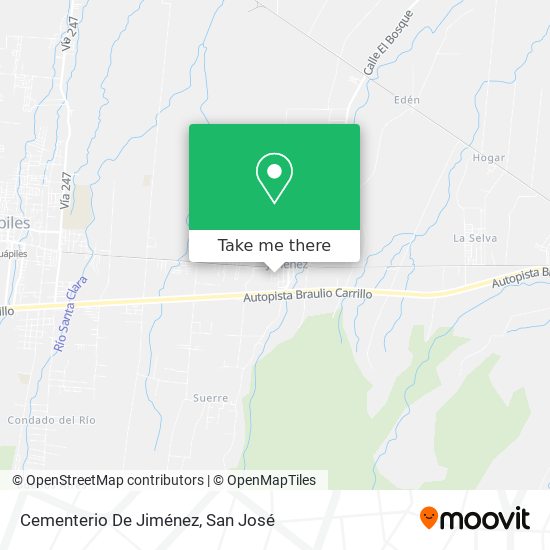Cementerio De Jiménez map