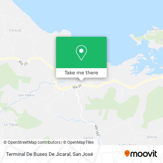 Terminal De Buses De Jicaral map