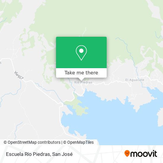 Escuela Río Piedras map