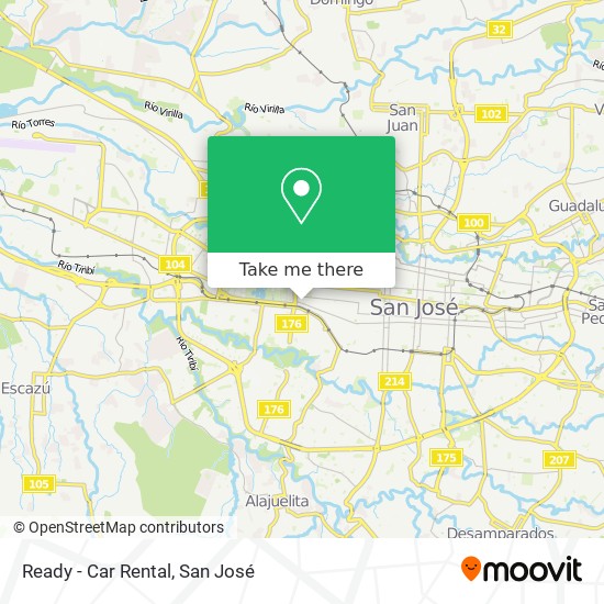 Mapa de Ready  - Car Rental