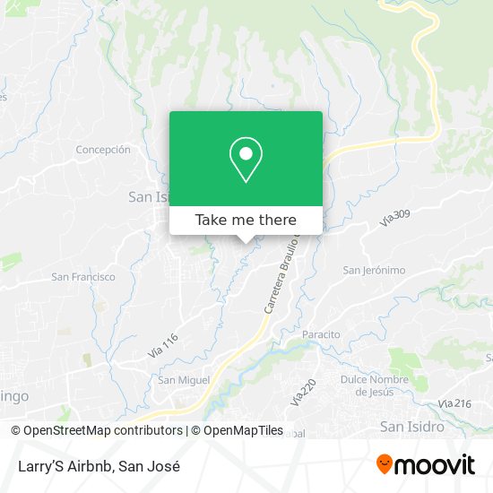 Larry’S Airbnb map