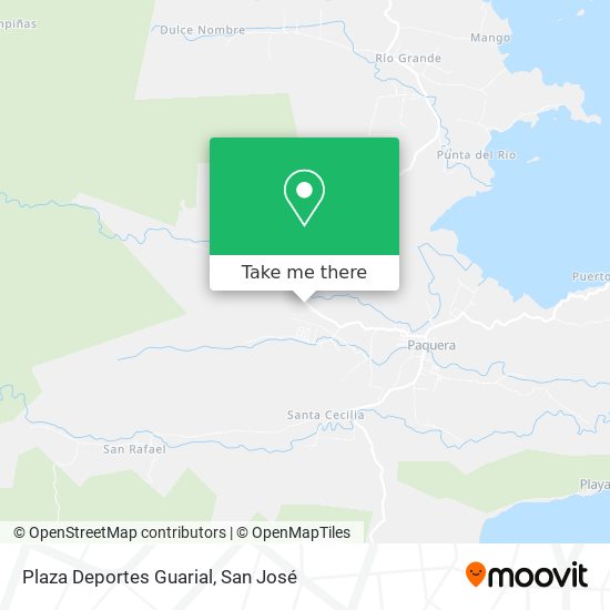Mapa de Plaza Deportes Guarial