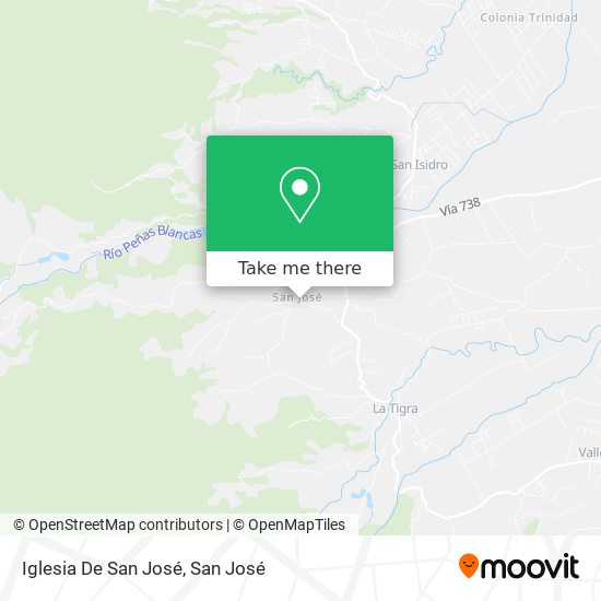 Mapa de Iglesia De San José