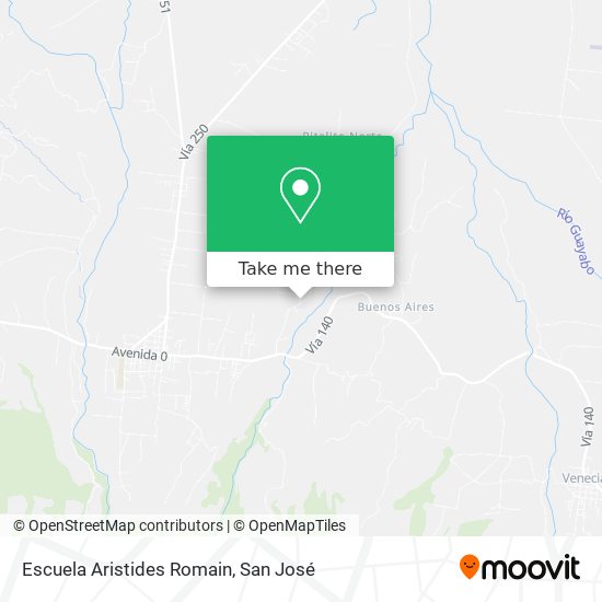 Escuela Aristides Romain map