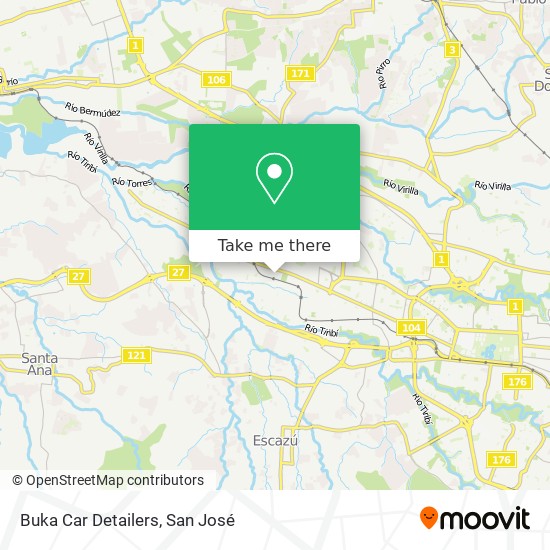 Buka Car Detailers map