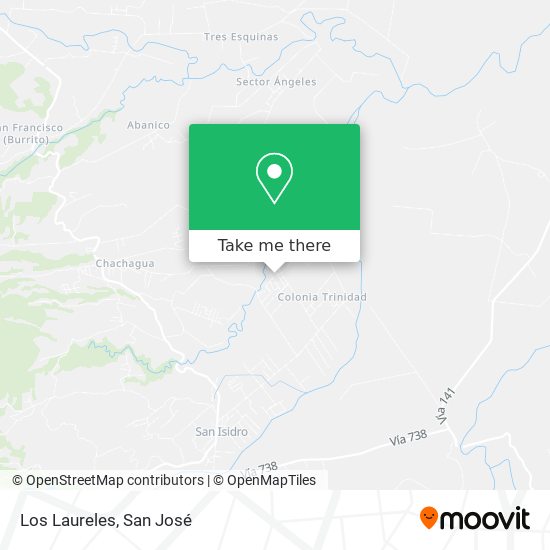 Mapa de Los Laureles