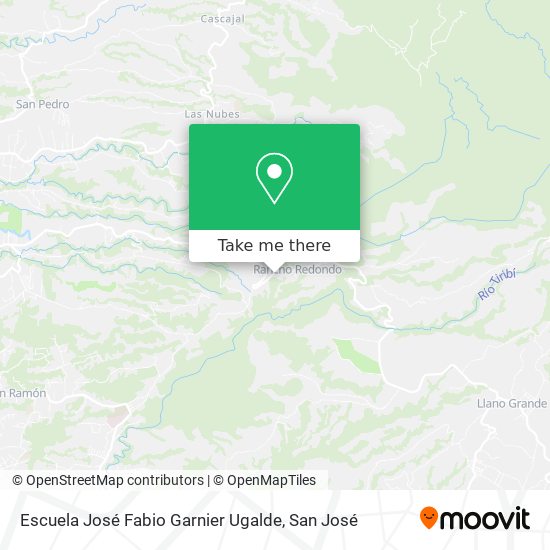 Escuela José Fabio Garnier Ugalde map