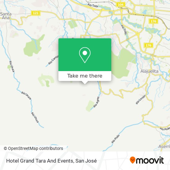 Hotel Grand Tara And Events map